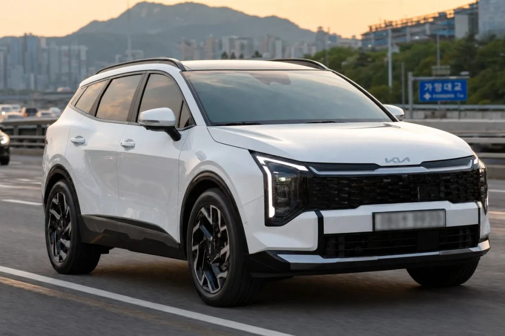 기아 SUV 휠베이스 변화, 쏘렌토와 비교되는 공간 관련 이미지