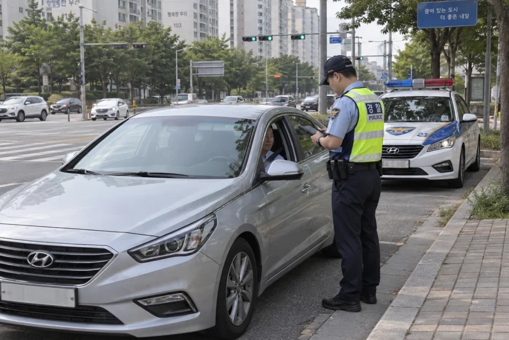 방향을 바꾸기 전 확인할 교통 규정과 과태료 관련 이미지